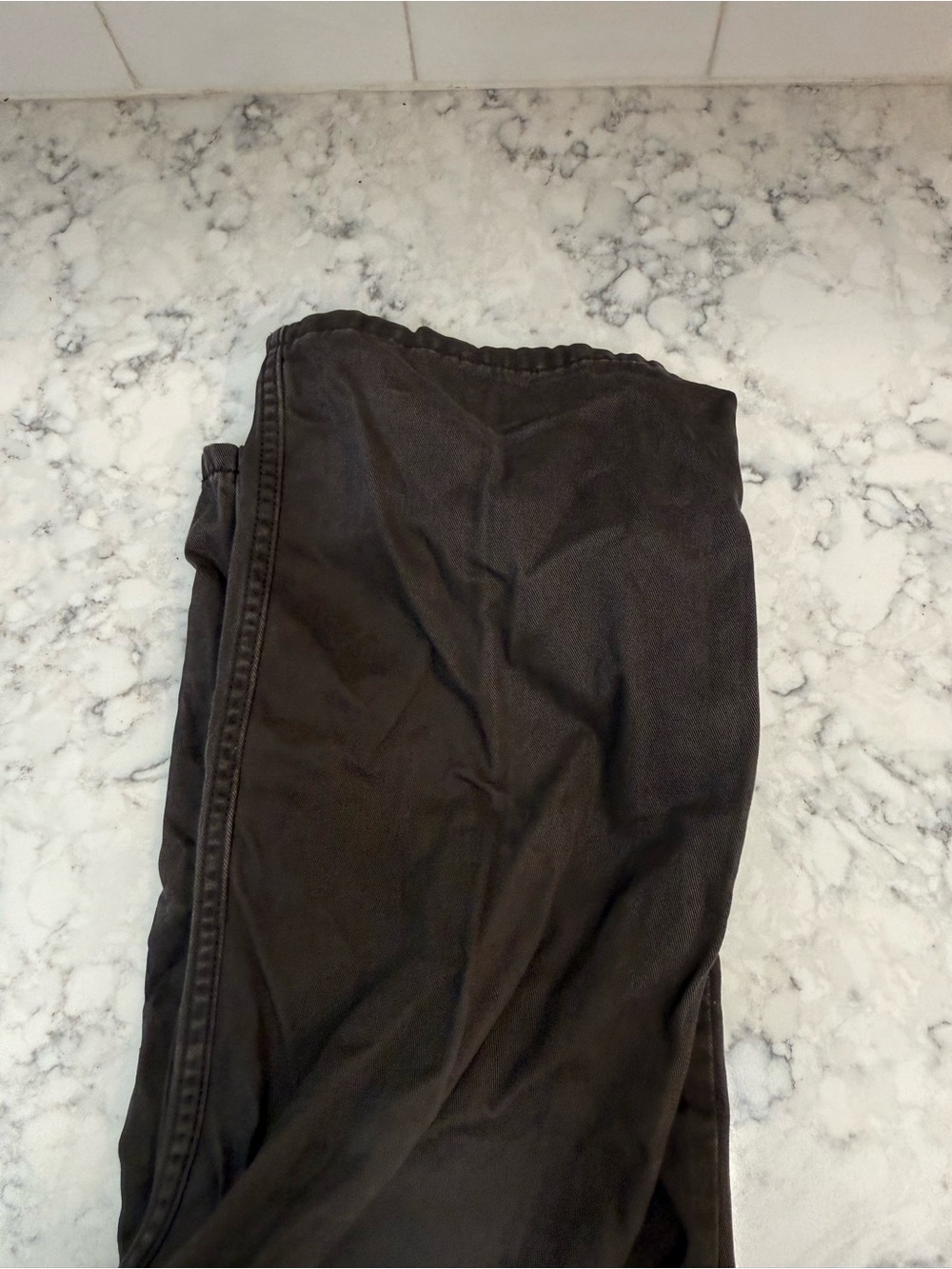Levi's Men’s Slim Straight Jeans - Charcoal - Picture 6 of 8